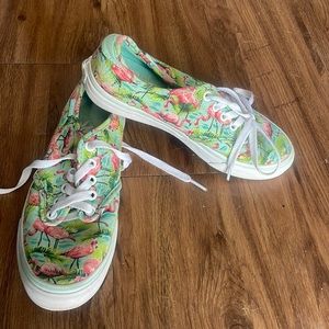 Flamingo Vans!!
